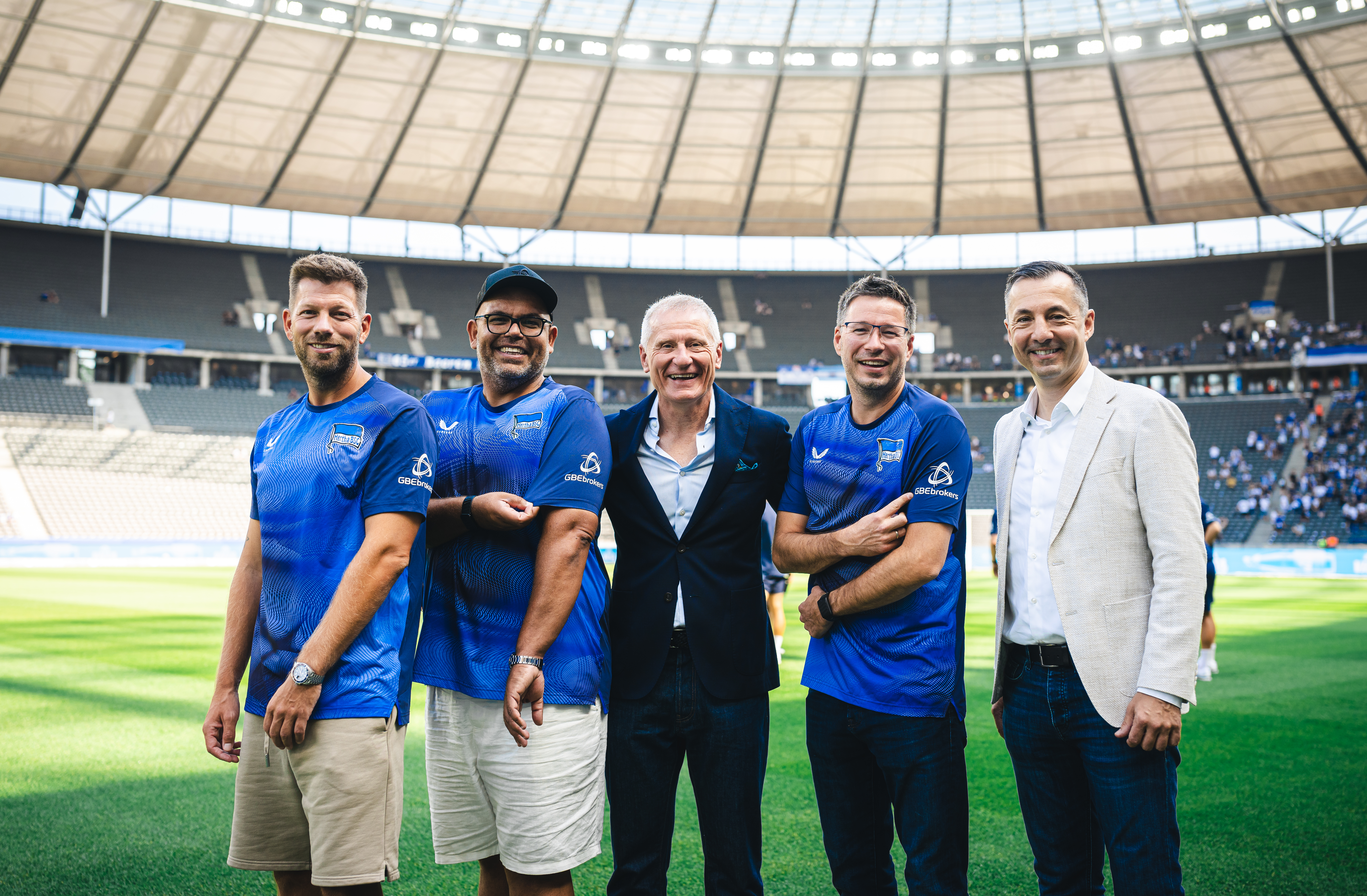 GBE brokers Becomes Premium Partner of Hertha BSC with Presence on Teamwear